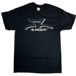 T-shirt AO Worlwide noir