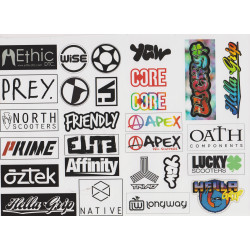 Plaquette stickers 2