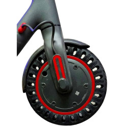 Pneu Plein Perforé 9,5 Pouces