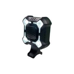 Klaxon phare à LED Noir