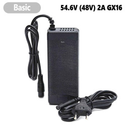 Chargeur 54,6 V 2 A GX16