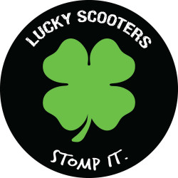 Lucky Stomp It stickers