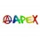Apex Scooter Logo Rainbow